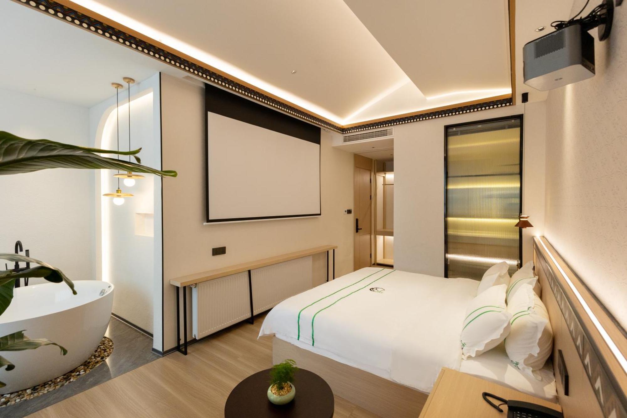 Xishu Garden Inn - Travel Agency Service - Car Rent Service - English Speaking Chengdu Eksteriør bilde